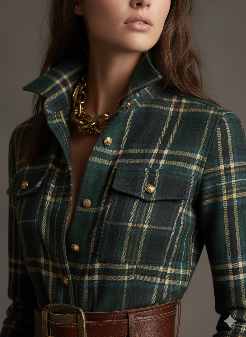 Charlotte | Elegante Knoop Overhemdjurk