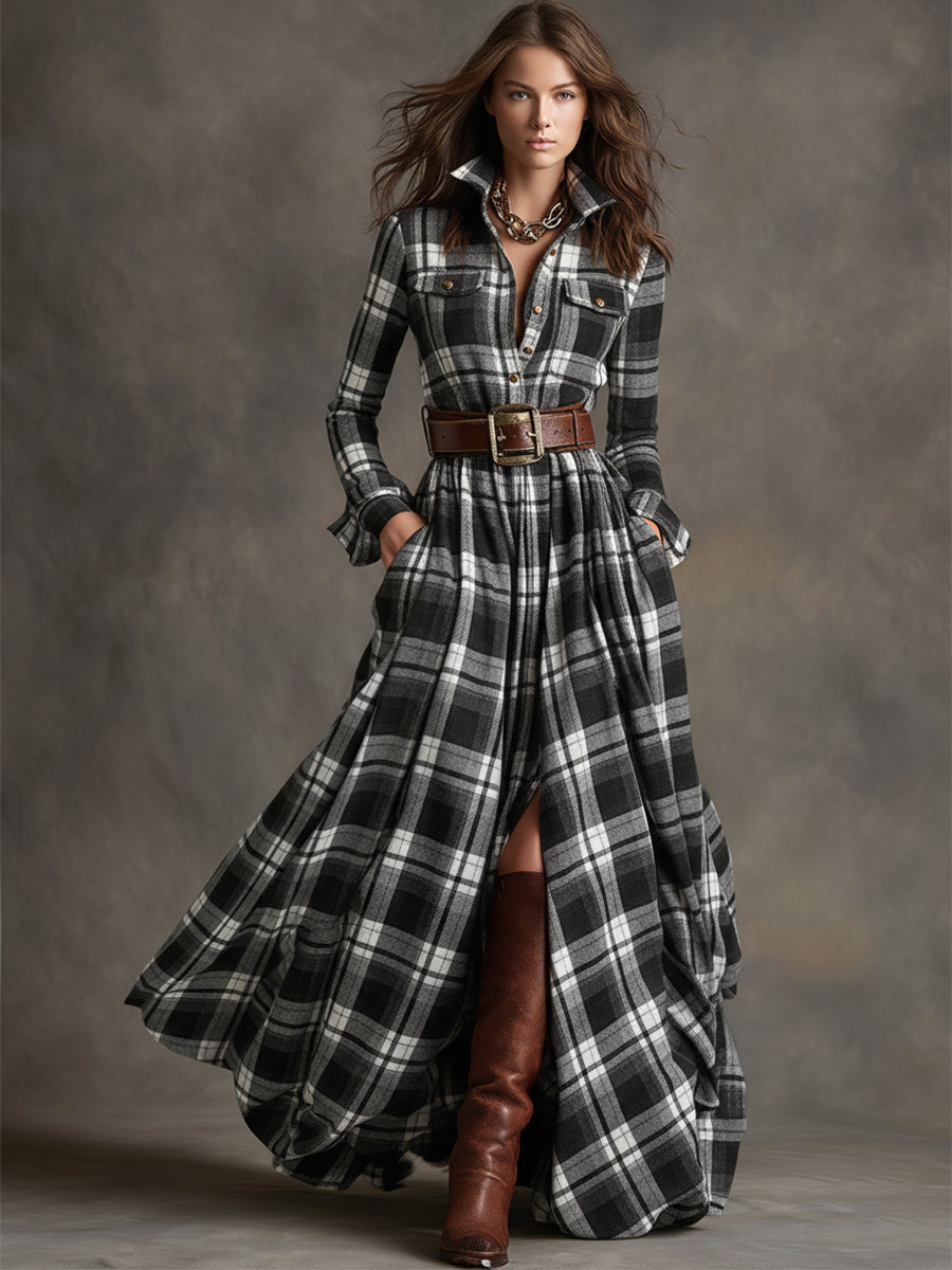 Charlotte | Elegante Knoop Overhemdjurk