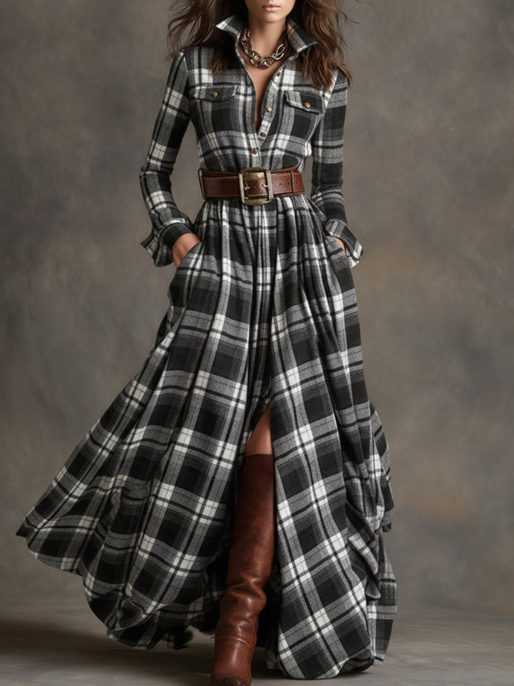 Charlotte | Elegante Knoop Overhemdjurk