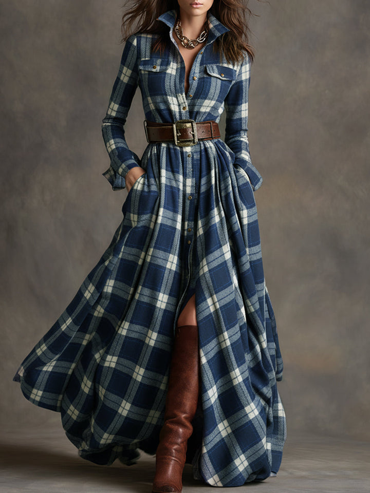 Charlotte | Elegante Knoop Overhemdjurk