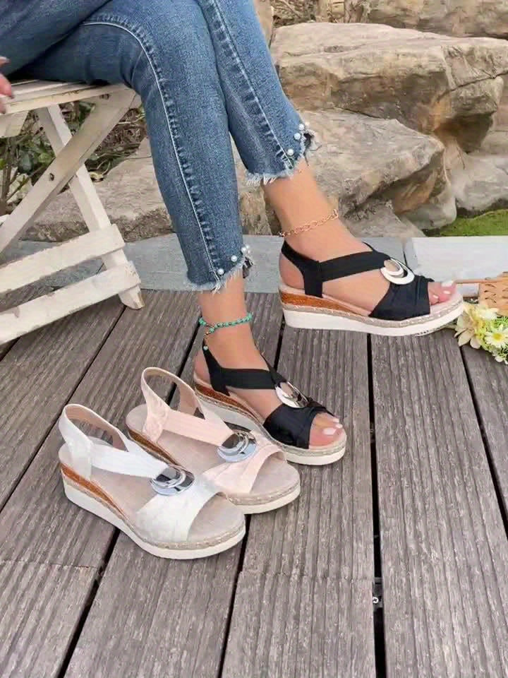 Yvette | Comfortabele sandalen met een gesp