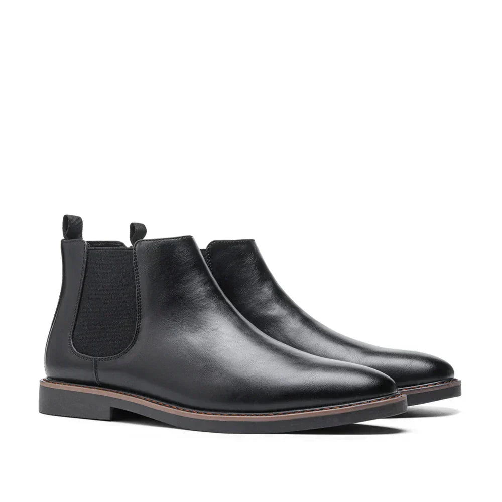 Thomas | Leren Chelsea-Boots Heren