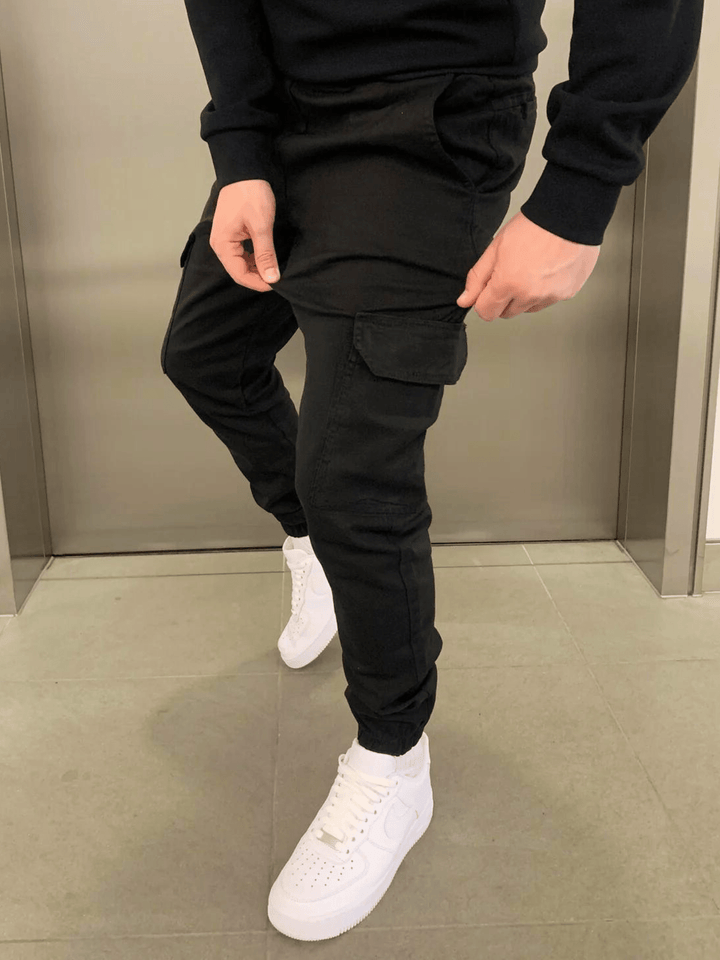 Sandro | Premium Cargo Broek met Wijde Pijpen