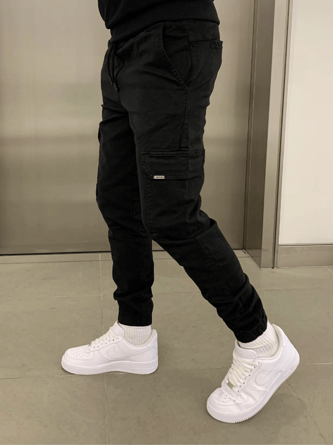 Sandro | Premium Cargo Broek met Wijde Pijpen