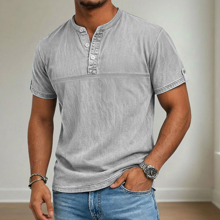 Daven | Casual Henley Shirt