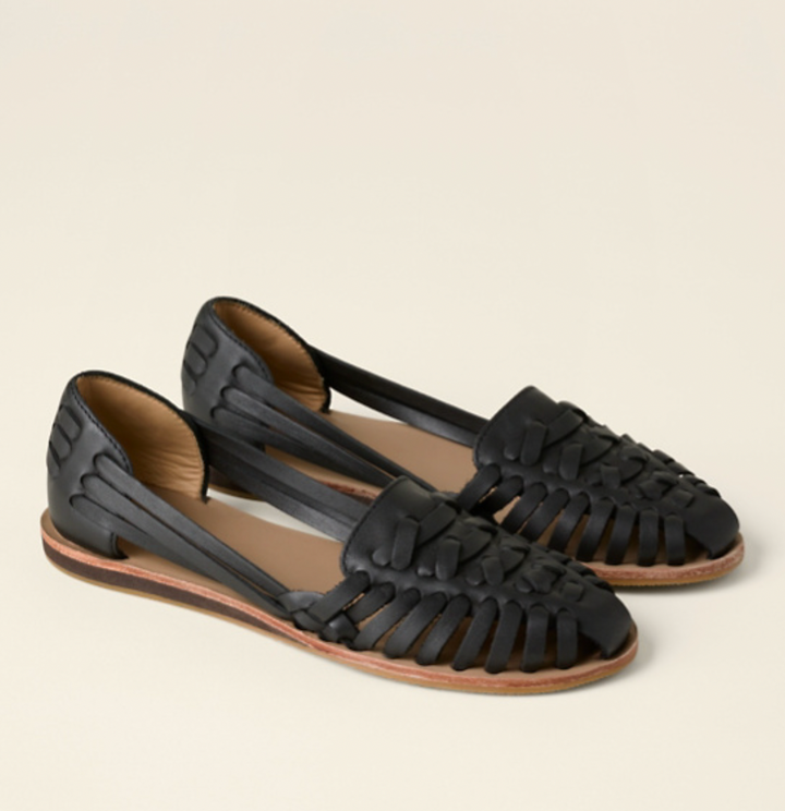 Nel | Verfijnde Gevlochten Sandalen