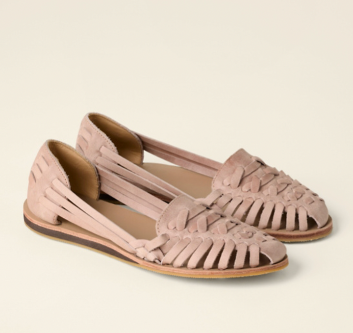 Nel | Verfijnde Gevlochten Sandalen