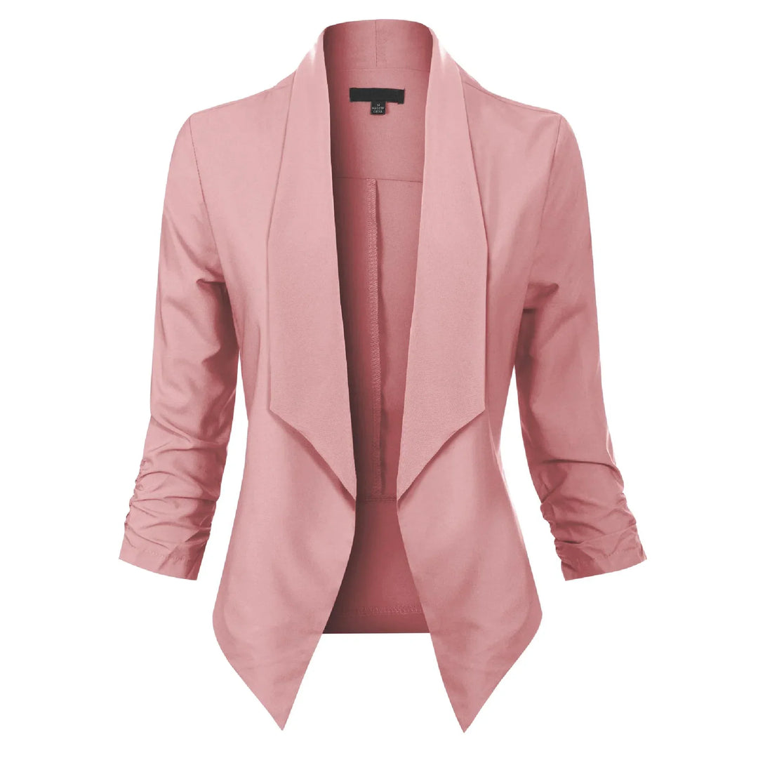 Aagje | Elegante Blazer met Open Voorpand