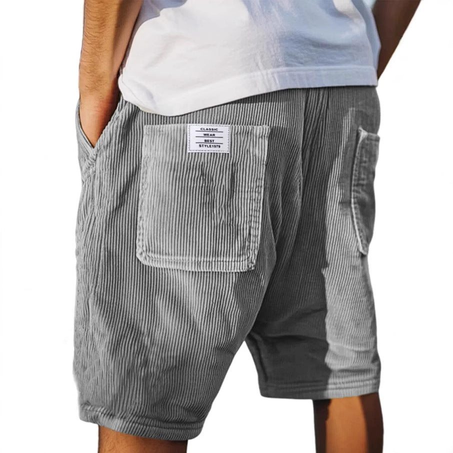 Halden | Verfijnde Gestructureerde Chino Short