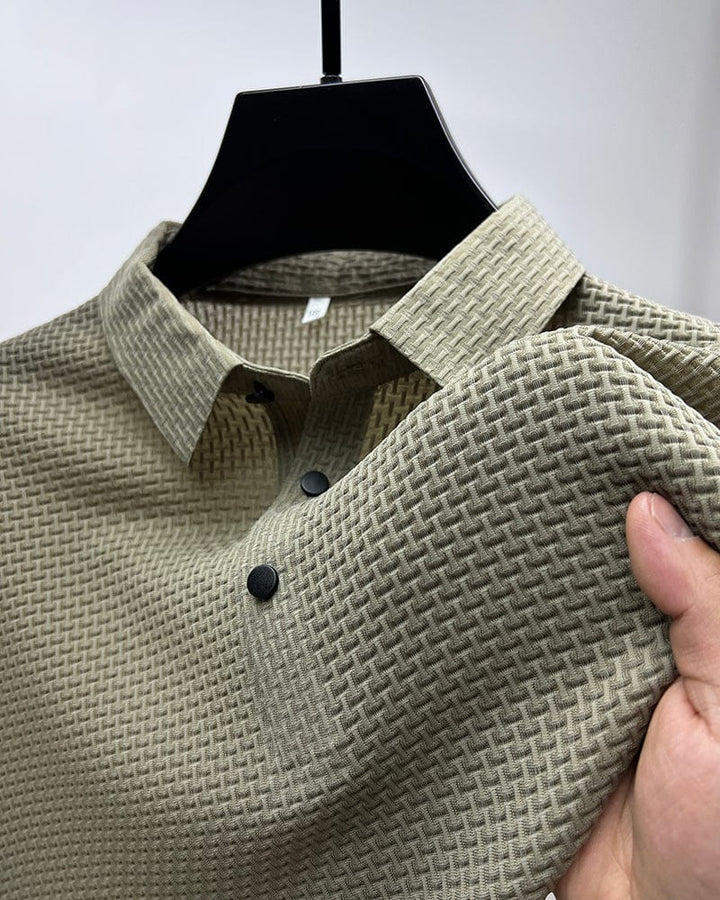 Thomas | Klassiek Gebreid Poloshirt