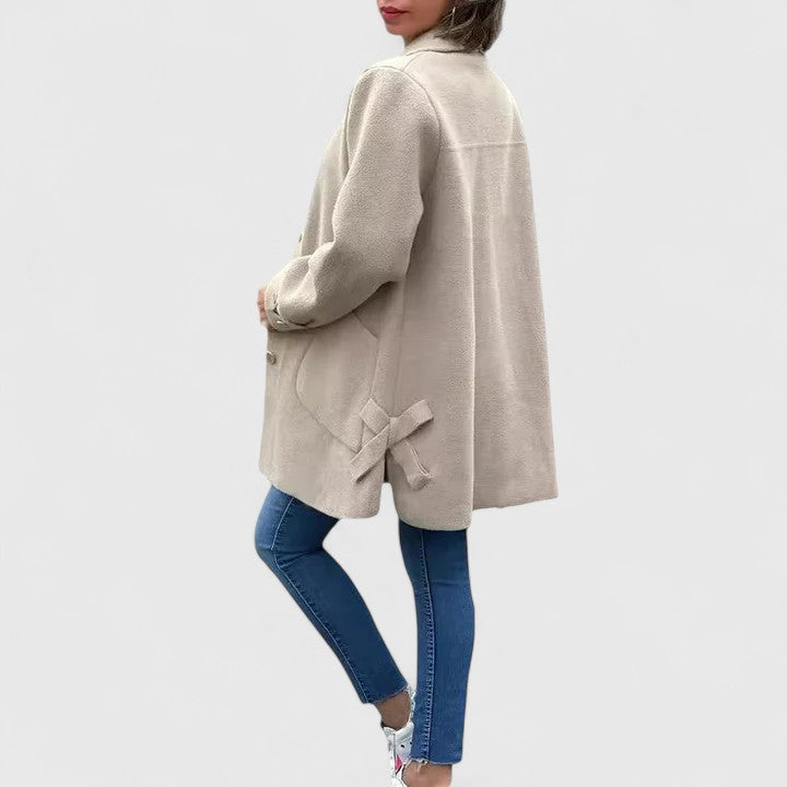 Margriet | Elegante Wollen Damesmantel