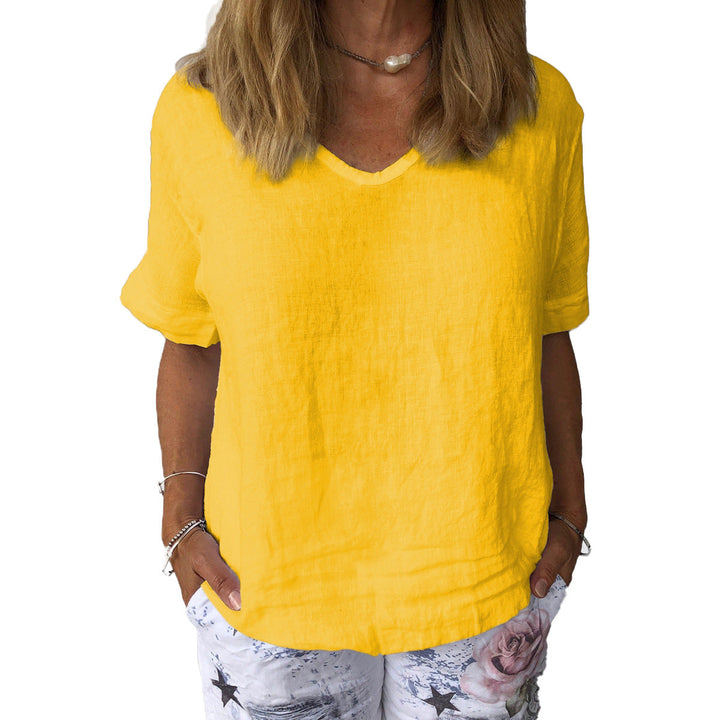 Sophie | Luchtige Katoenen Zomerblouse