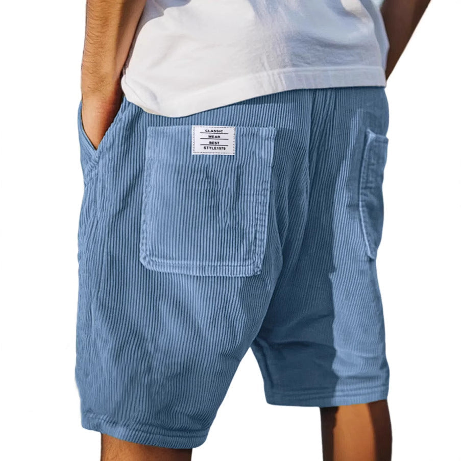 Halden | Verfijnde Gestructureerde Chino Short