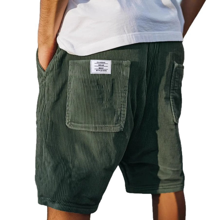 Halden | Verfijnde Gestructureerde Chino Short