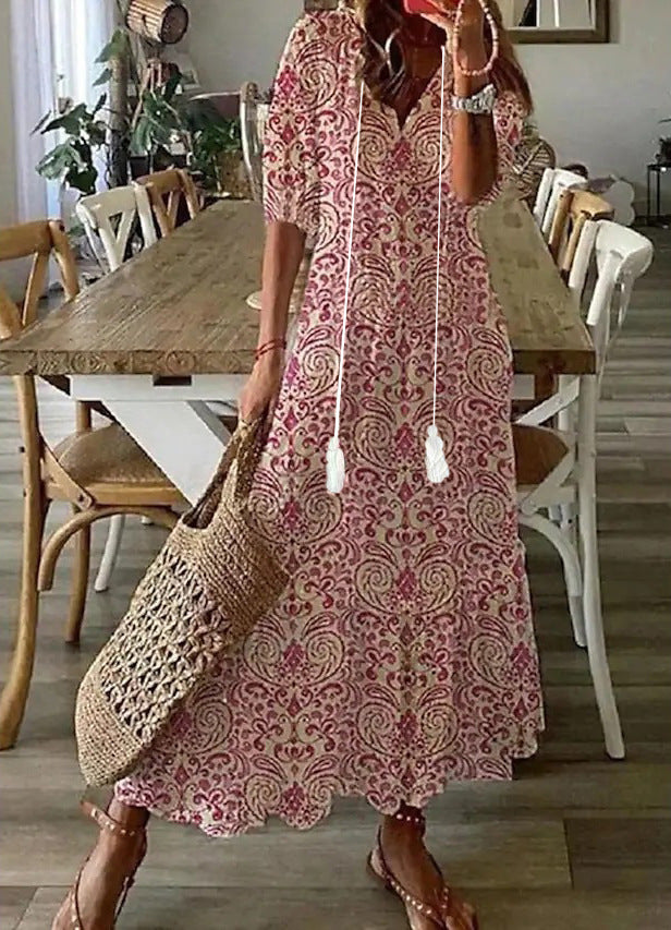 Amalia | Bohemian Zomer Maxijurk