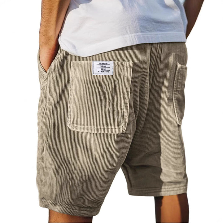 Halden | Verfijnde Gestructureerde Chino Short