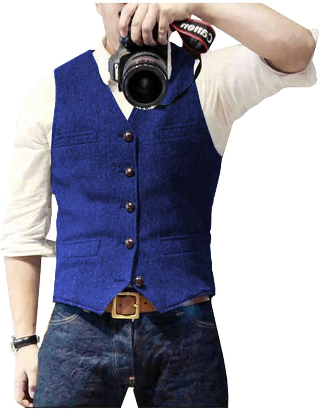 Floris | Klassiek Visgraat Gilet