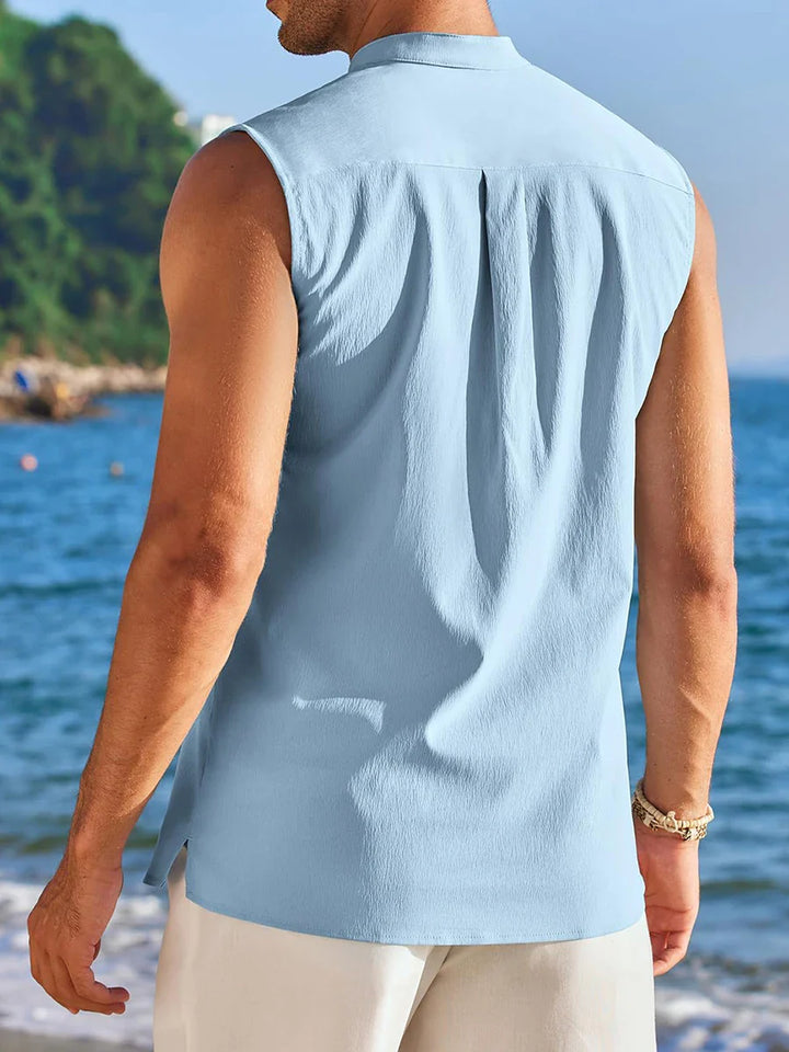 Lars | Ademend Linnen Zomeroverhemd