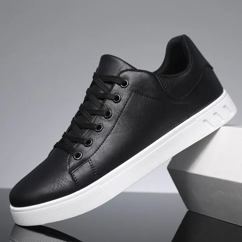 Oliver | Comfortabele Leren Herensneakers