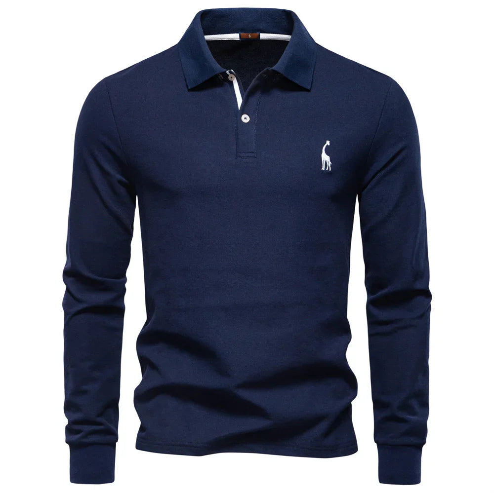 Lars | Casual Poloshirt met Kraag