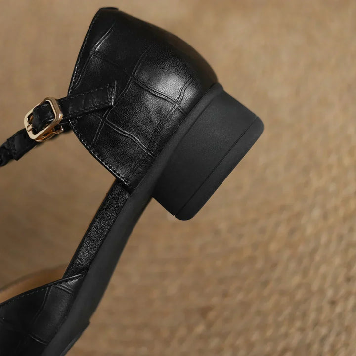 Liana | Premium Gevlochten Sandalen met Puntneus