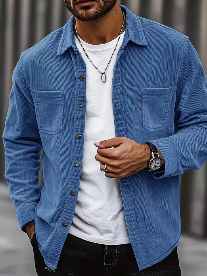 Daan | Slim-Fit Corduroy Overhemd
