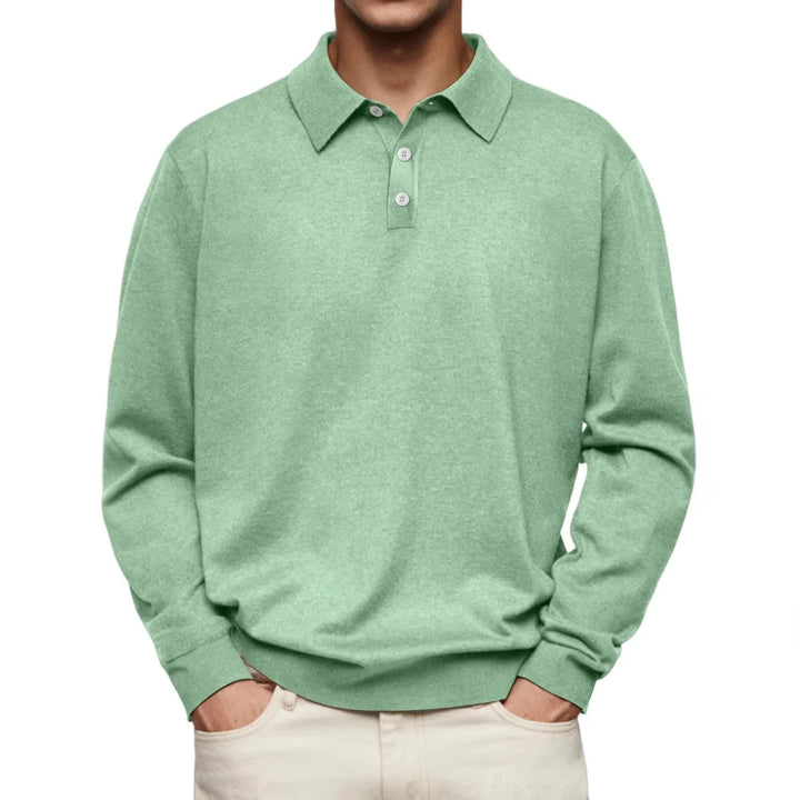 Thomas | Klassiek Poloshirt Lange Mouw