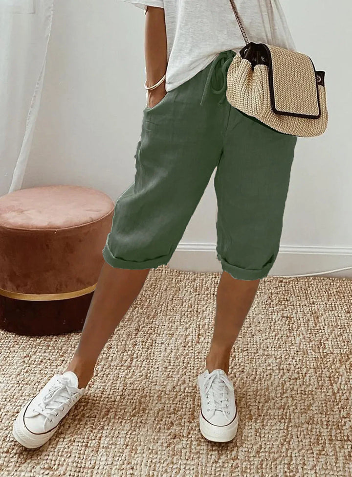 Sophie | Luchtige Linnen Zomerbroek