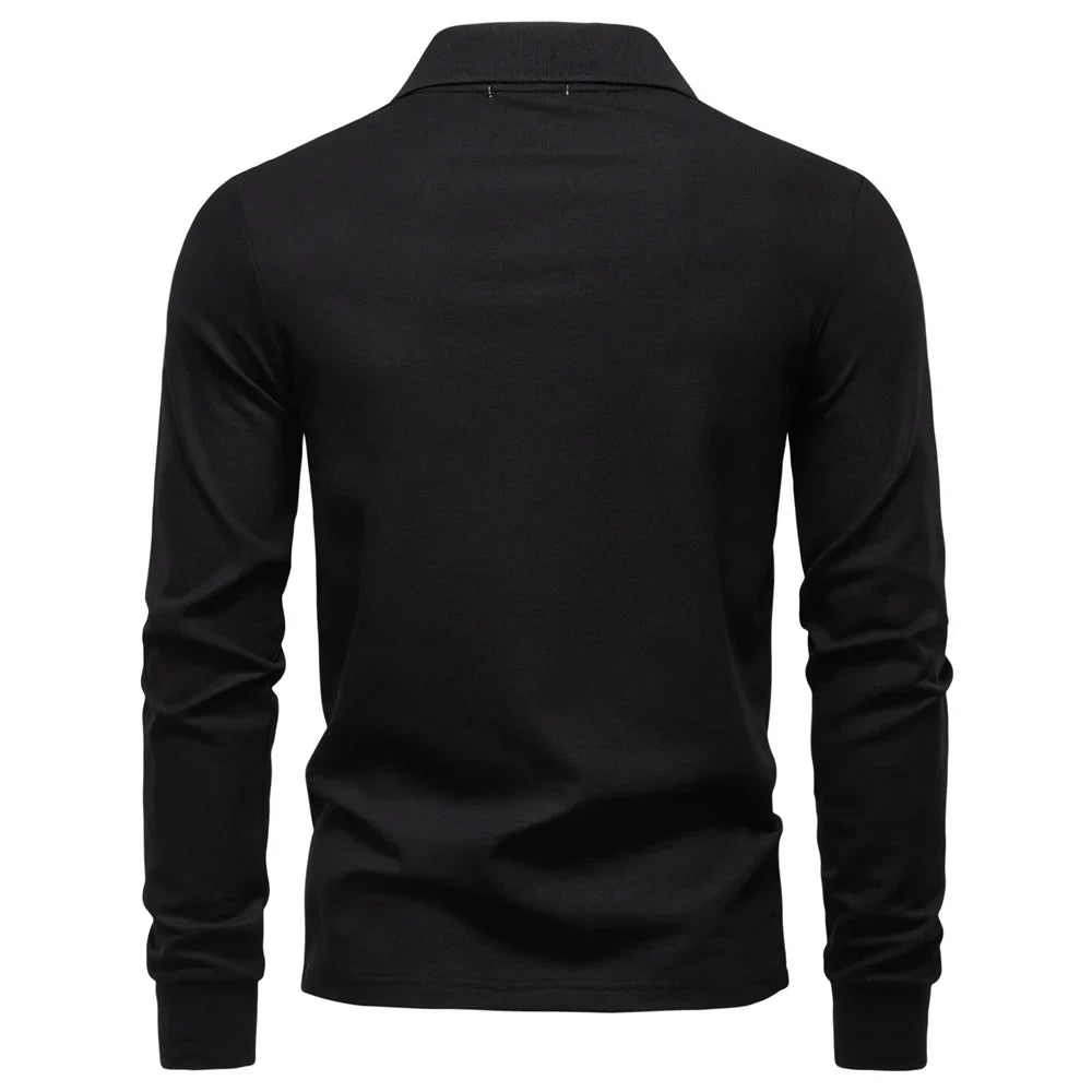 Lars | Casual Poloshirt met Kraag