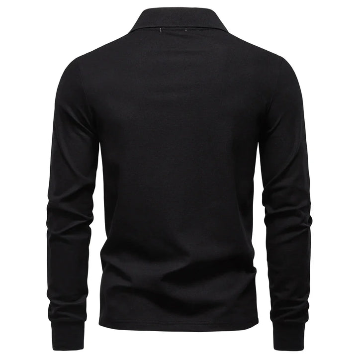 Lars | Casual Poloshirt met Kraag
