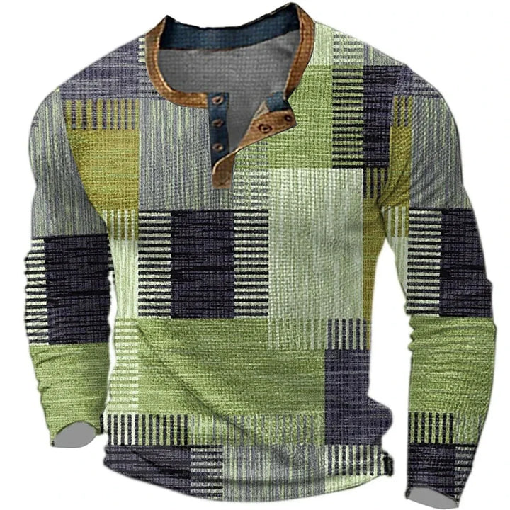 Jonas | Klassiek Multicolor Overhemd met Knopen