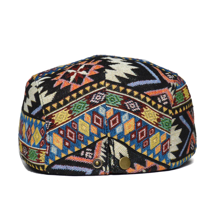 Daan | Retro Flatcap met Kleuraccent