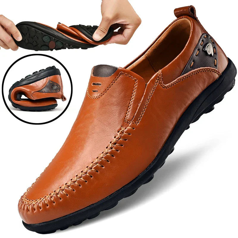 Rutger | Comfortabele Instap Mocassins