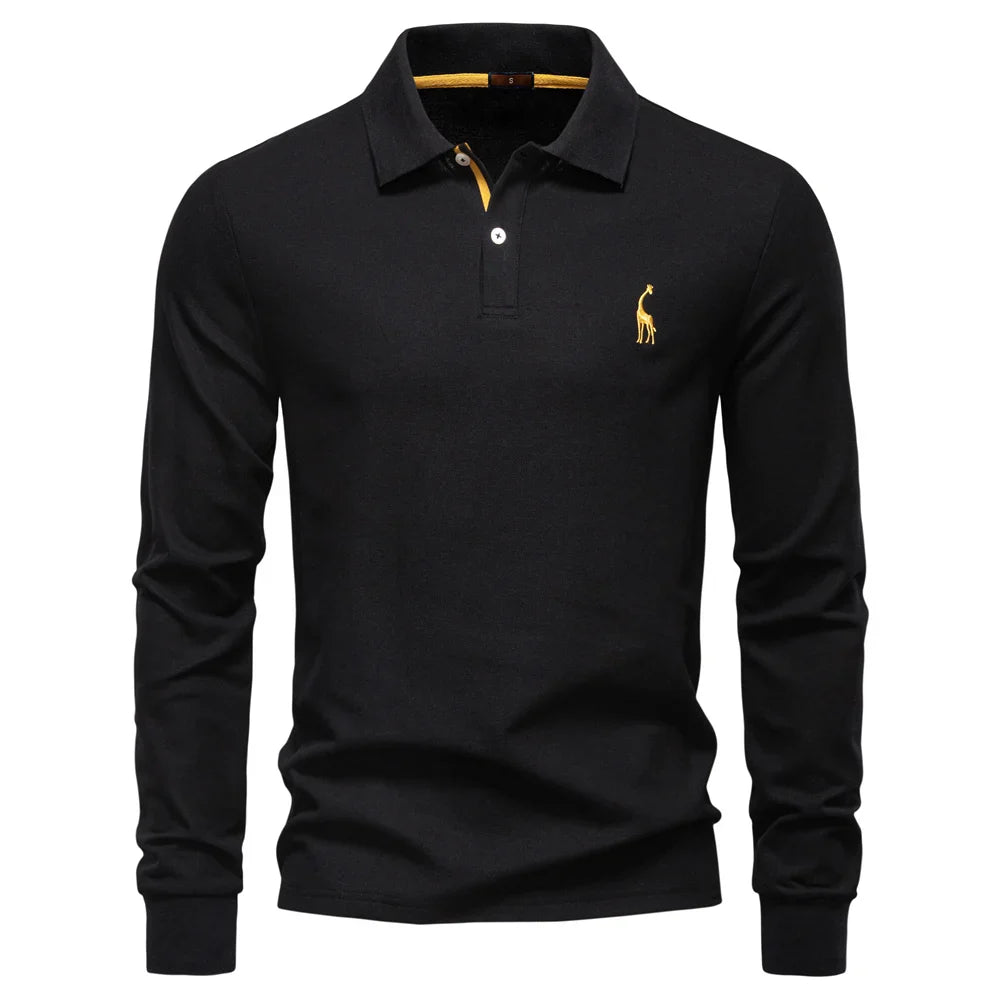 Lars | Casual Poloshirt met Kraag