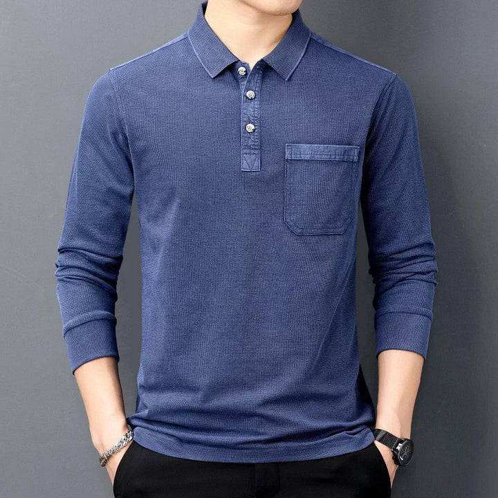 Lars | Ademend Katoenen Poloshirt