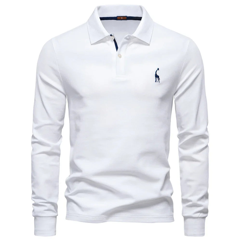 Lars | Casual Poloshirt met Kraag