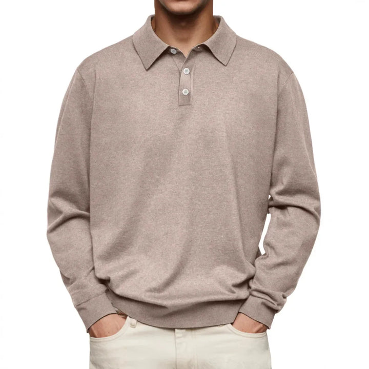 Thomas | Klassiek Poloshirt Lange Mouw