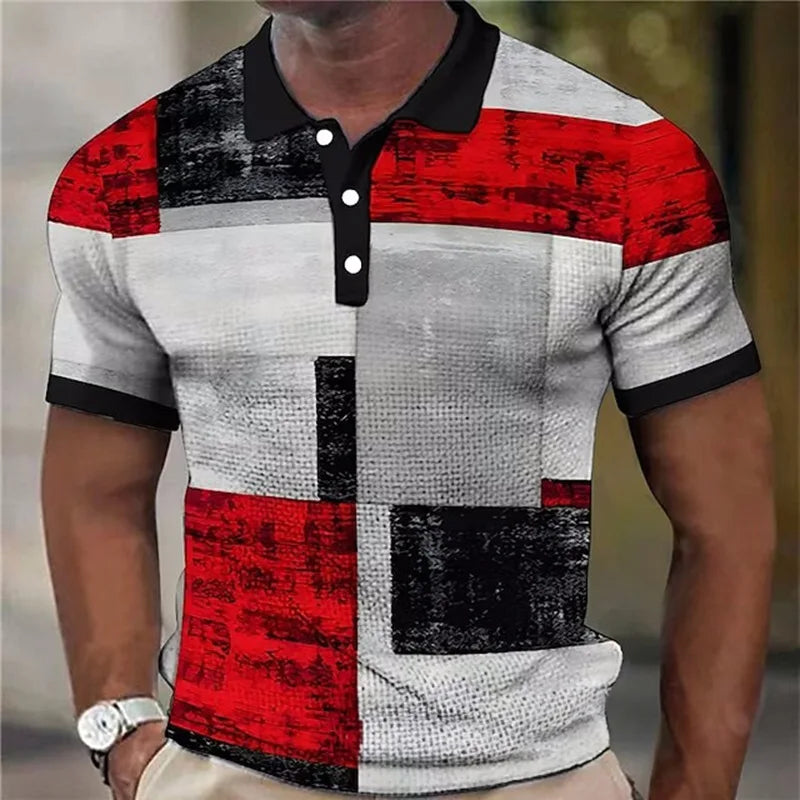Colton | Kleurrijke Geruite Polo
