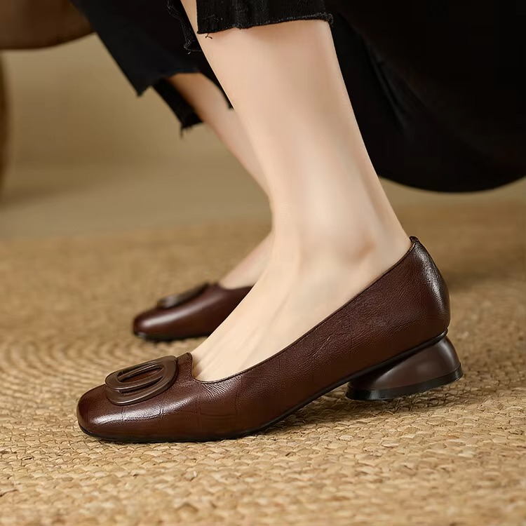 Anetta | Elegante Leren Ballerina's