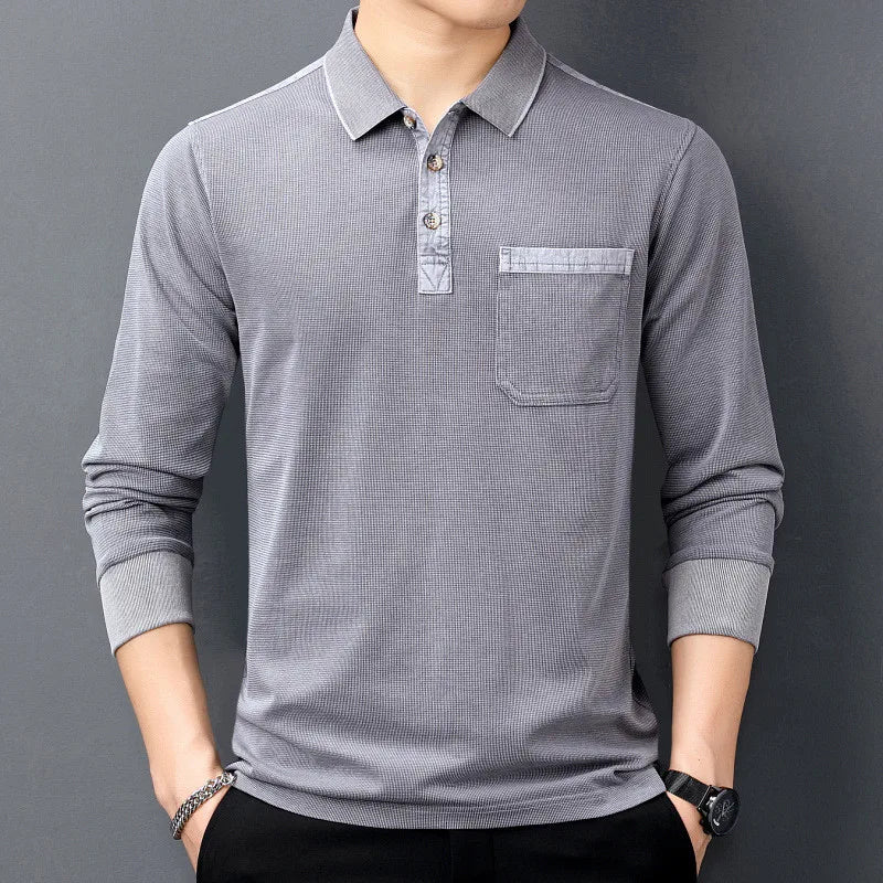 Lars | Ademend Katoenen Poloshirt