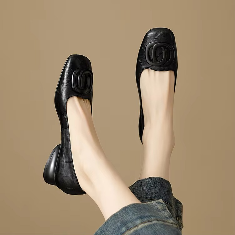 Anetta | Elegante Leren Ballerina's