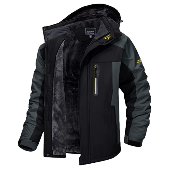 Eelke | Warmgevoerde Outdoorjas met Rits
