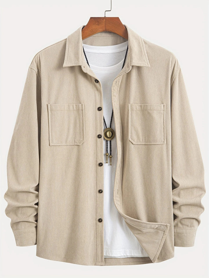 Daan | Slim-Fit Corduroy Overhemd