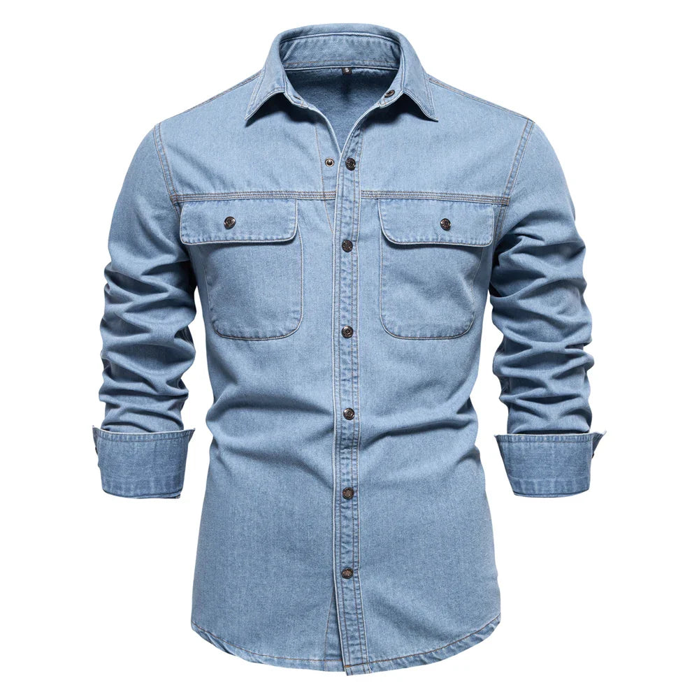 Beeckhoven  | Heren Denim Blouse
