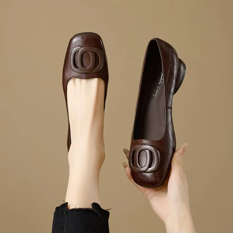 Anetta | Elegante Leren Ballerina's