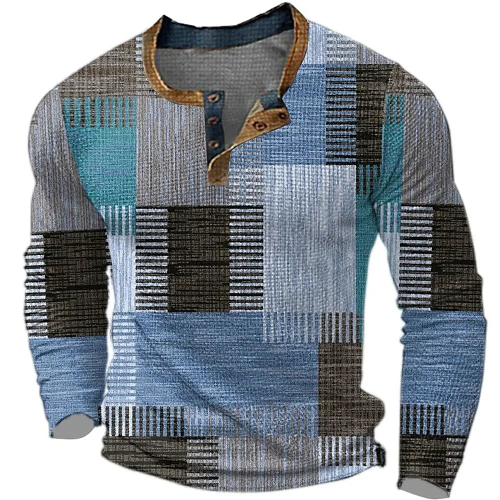 Jonas | Klassiek Multicolor Overhemd met Knopen