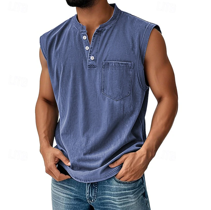 Joost | Mouwloze Casual Tanktop