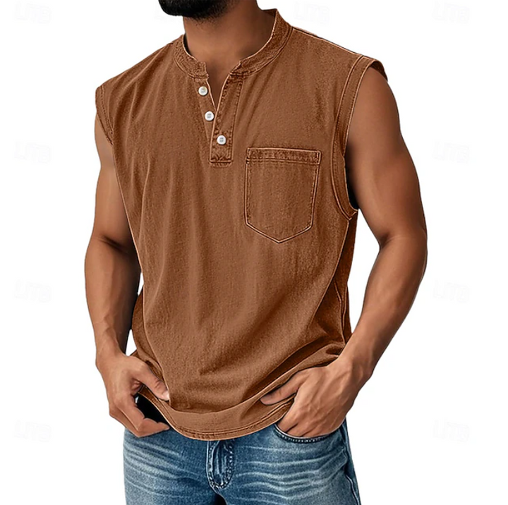 Joost | Mouwloze Casual Tanktop