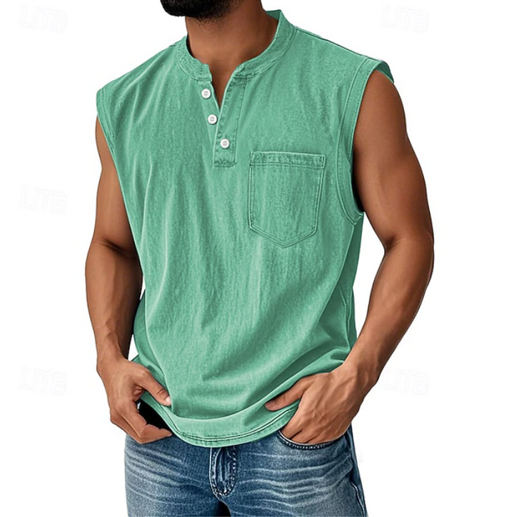Joost | Mouwloze Casual Tanktop