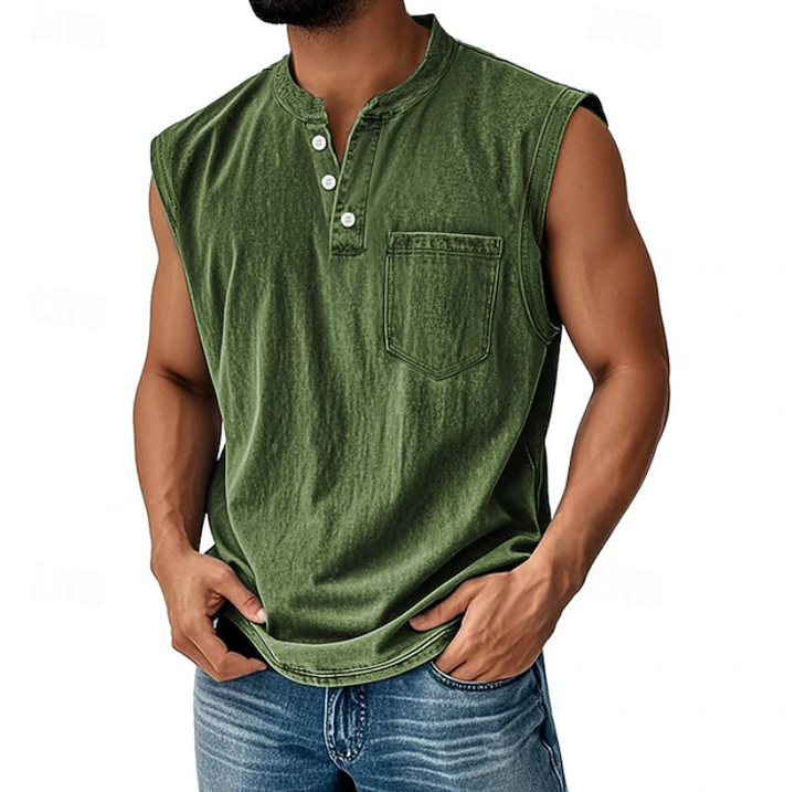 Joost | Mouwloze Casual Tanktop